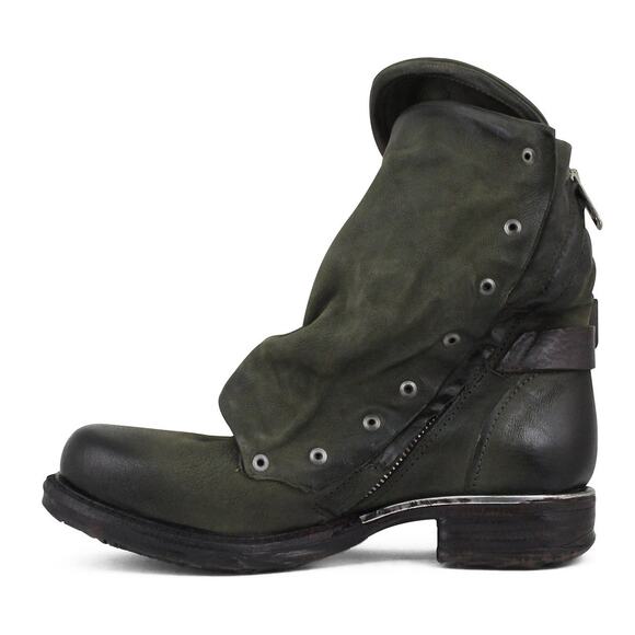 NWOB A.S.98 Green Emerson Boots - Picture 2 of 8